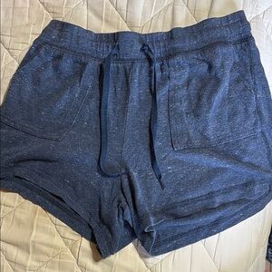 Athletic Works Blue Athletic Shorts Elastic Waist